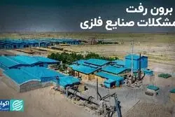 راه برون رفت از مشکلات صنایع فلزی