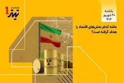 ماشه کدام بخش‌های اقتصاد را هدف گرفته است؟