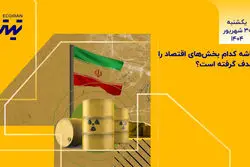 ماشه کدام بخش‌های اقتصاد را هدف گرفته است؟