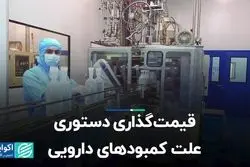 قیمت‌گذاری دستوری‌، علت کمبودهای دارویی