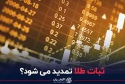 ثبات طلا تمدید می‌شود؟