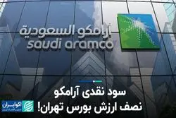 سود نقدی آرامکو، نصف ارزش بورس تهران!