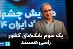 یک سوم بانک‌های کشور زامبی هستند