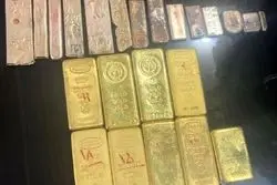 محموله شمش طلا در راه خروج از کشور کشف شد