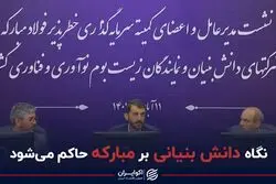 نگاه دانش بنیانی بر مبارکه حاکم می شود