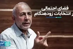 فضاى احتمالی در انتخابات زودهنگام