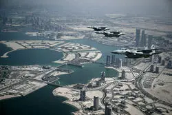 قطر حریم هوایی خود را بست