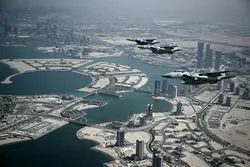 قطر حریم هوایی خود را بست