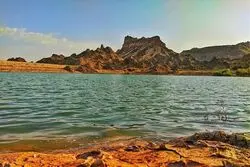 سرریز شدن سد بزرگ خاکی فاریاب/ رودان بعداز بارندگی