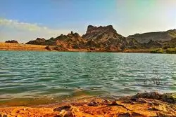 سرریز شدن سد بزرگ خاکی فاریاب/ رودان بعداز بارندگی