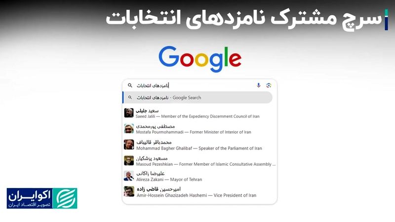 نامزدهای انتخابات در کدام استان‌ها بیشترین سرچ گوگل را داشتند؟