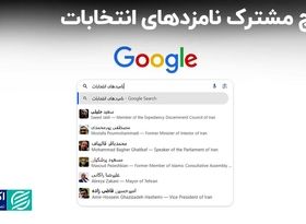 نامزدهای انتخابات در کدام استان‌ها بیشترین سرچ گوگل را داشتند؟