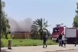 وقوع آتش‌سوزی در فرودگاه بصره؛ جزئیات حادثه اعلام شد