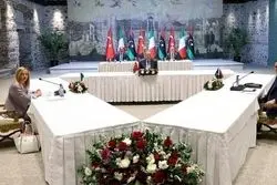 آغاز نشست سه‌جانبه ترکیه، ایتالیا و لیبی در استانبول