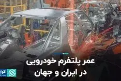 عمر پلتفرم خودرویی در ایران و جهان