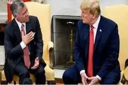 گفتگوی تلفنی ترامپ و پادشاه اردن درباره غزه و سوریه