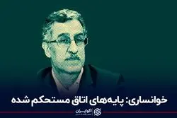 خوانساری: پایه‌های اتاق مستحکم شده