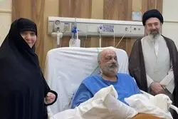 تصویر دیده‌نشده از عیادت سیدمجتبی خامنه‌ای از مجتبی امانی منتشر شد