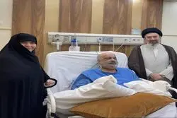 تصویر دیده‌نشده از عیادت سیدمجتبی خامنه‌ای از مجتبی امانی منتشر شد