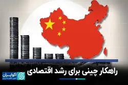 راهکار چینی برای رشد اقتصادی
