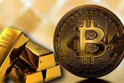 ترس دوجانبه طلا/ بیت‌کوین و اتریوم گیر افتاده‌اند