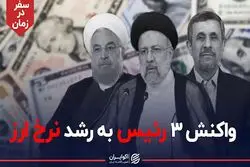 واکنش 3 رئیس جمهور به رشد نرخ ارز