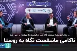 ناکامی مانیفست نگاه به روستا 