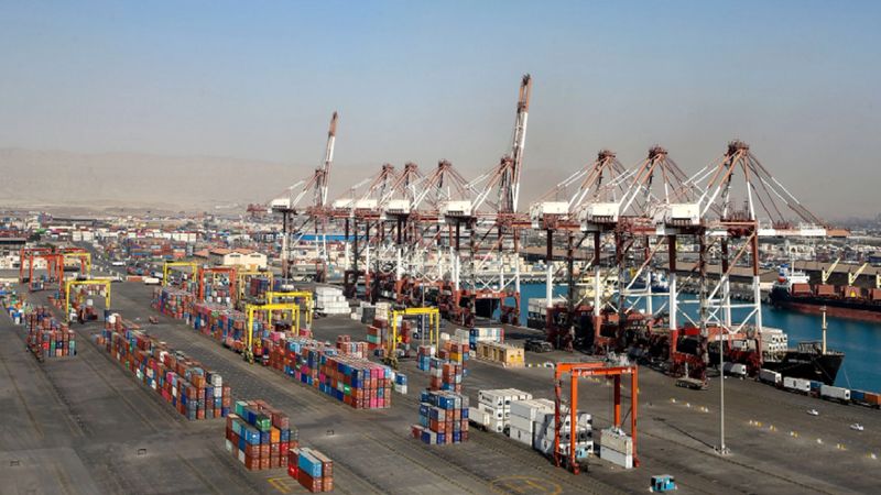 واردات حیاتی بندر شهید رجایی