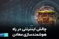 چالش اینترنتی در راه هوشمندسازی معادن  