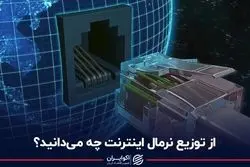از توزیع نرمال اینترنت چه می‌دانید؟