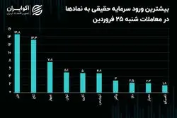 24 نقطه سبز در آسمان قرمز بورس تهران!/ سهم‌هایی که خلاف جهت ریزش بازار سهام شنا کردند!