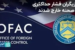 بازیگران فشار حداکثری از صحنه خارج شدند