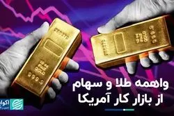 طلا و سهام جهانی، چشم‌نگران بازار کار آمریکا