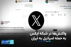 واکنش‌های شبکه ایکس به حمله اسرائیل به ایران 