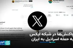 واکنش‌های شبکه ایکس به حمله اسرائیل به ایران 