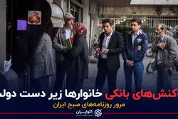 تراکنش‌های بانکی خانوارها زیردست دولت / پادکست برنامه صبحگاهی مرور روزنامه‌های امروز ۲۴ اردیبهشت ۱۴۰۱
