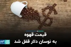 قیمت قهوه به نوسان دلار قفل شد