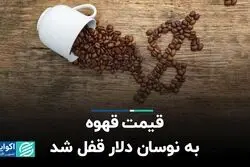 قیمت قهوه به نوسان دلار قفل شد