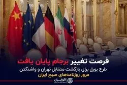 فرصت تغییر برجام پایان یافت
