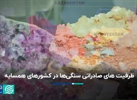 ظرفیت های صادراتی سنگی‌ها در کشورهای همسایه