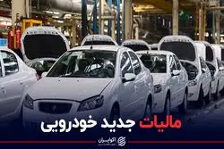 وصول یک مالیات جدید از خودرو؛ قیمت گرانتر می شود؟