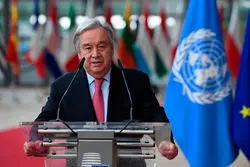 تاکید گوترش بر آتش‌بس بی‌قید و شرط در اوکراین