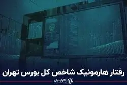 رفتار هارمونیک شاخص کل بورس تهران