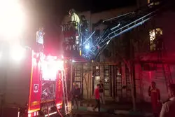 جزییات آتش‌سوزی در ساختمان مسکونی میدان امام حسین   

