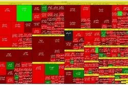 بورس در نیمه معاملات شنبه / سقوط بازار ادامه دارد