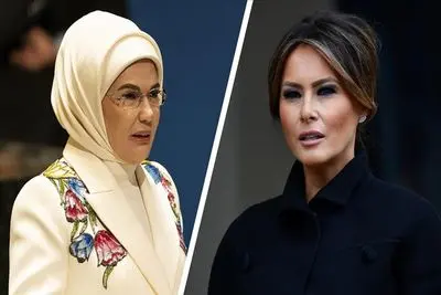 نامه همسر اردوغان به ملانیا ترامپ درباره کودکان غزه