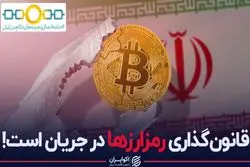 قانون گذاری رمزارزها در جریان است!