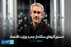 دستورکارهای سکاندار جدید وزارت اقتصاد 