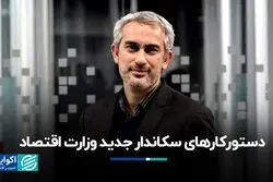 دستورکارهای سکاندار جدید وزارت اقتصاد 
