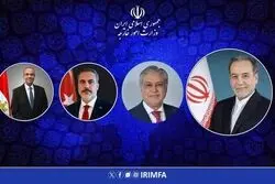 عراقچی با وزرای امور خارجه ترکیه، مصر و پاکستان گفت و گو کرد